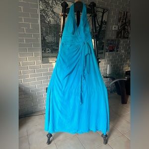 Blue maxi dress